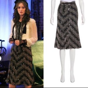 Diane Von Furstenberg | 10 Panes Sequin Velvet